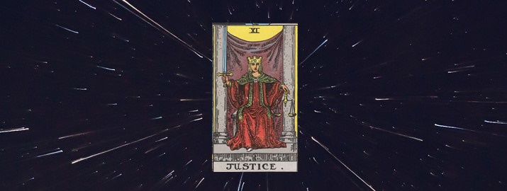 タロットカード11正義