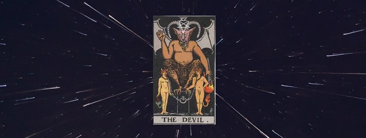 タロットカード15悪魔